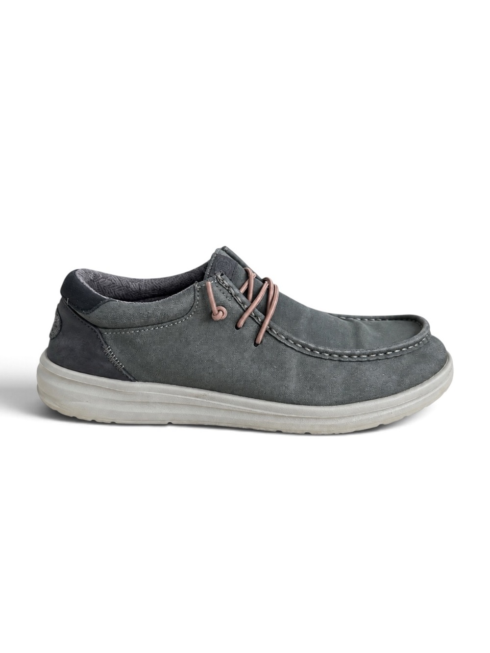 Hey Dude Paul Black Oyster Lace-Up Shoes Men’s Size 10